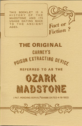 Carneys Poison Extracting Device